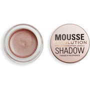 Makeup Revolution Mousse Shadow Creamy Colour for Cheeks and Eyes Whipped Lightweight Formula Cream - to - Powder Rose Gold 4g - Maison des fragrances