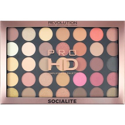Makeup Revolution Pro HD Amplified 35 Palette Socialite Eyeshadow Palette - Maison des fragrances