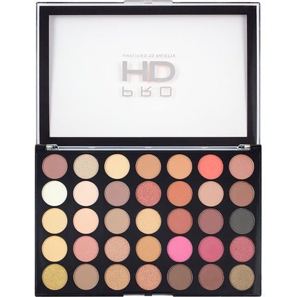 Makeup Revolution Pro HD Amplified 35 Palette Socialite Eyeshadow Palette - Maison des fragrances