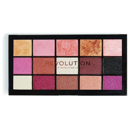 Makeup Revolution Reloaded Affection Eyeshadow Palette 15 Shades 16.5g - Maison des fragrances