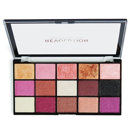 Makeup Revolution Reloaded Affection Eyeshadow Palette 15 Shades 16.5g - Maison des fragrances