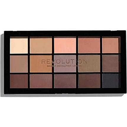 Makeup Revolution Reloaded Eyeshadow Palette Matte Eye Colors 15 Shades - Maison des fragrances