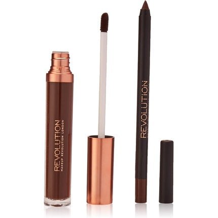 Makeup Revolution Retro Luxe Lip Kit Matte Glory 1g + 5.5ml - Maison des fragrances