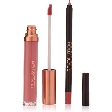 Makeup Revolution Retro Luxe Matte Lip Kit Grandee - Maison des fragrances