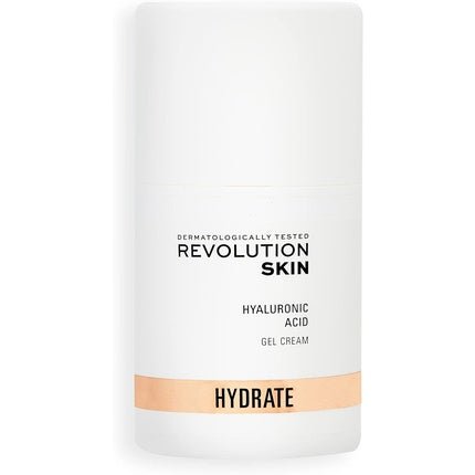 Makeup Revolution Skincare London Hyaluronic Acid Gel Cream Lightweight Hydrating Reduces Fine Lines 50ml - Maison des fragrances