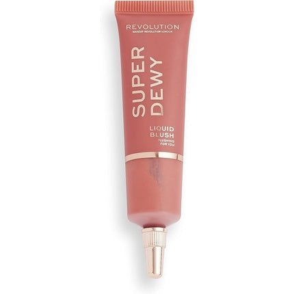 Makeup Revolution Superdewy Liquid Blusher Highly Pigmented Buildable Formula Flushing For You 15ml - Maison des fragrances