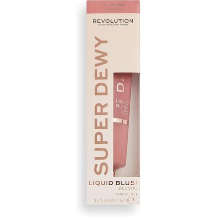 Makeup Revolution Superdewy Liquid Blusher Highly Pigmented Buildable Formula Flushing For You 15ml - Maison des fragrances