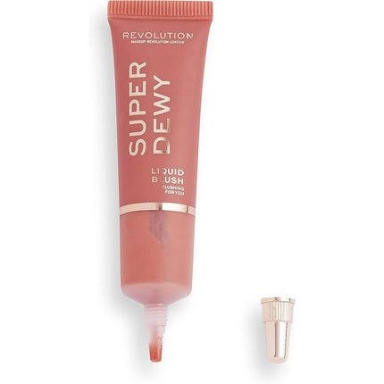 Makeup Revolution Superdewy Liquid Blusher Highly Pigmented Buildable Formula Flushing For You 15ml - Maison des fragrances