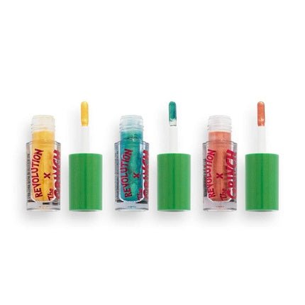 Makeup Revolution The Grinch Don't Give a Grinch Liquid Eyeshadow Christmas Set - Maison des fragrances