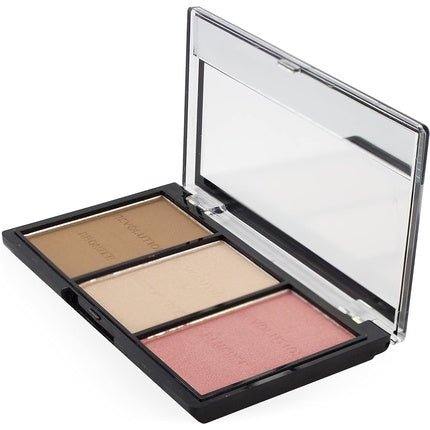 Makeup Revolution Ultra Sculpt and Contour Kit Fair C01 Bronzer Highlighter 11g - Maison des fragrances