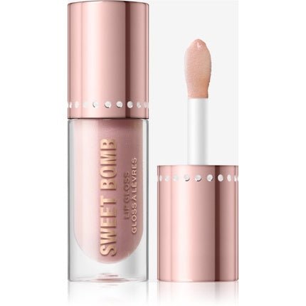 Makeup Revolution Y2k Sweet Bomb lucidalabbra - Candyfloss Pink Glitter, 4.5 ml - Maison des fragrances