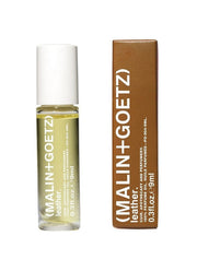 Malin + Goetz Leather Perfume Oil for Unisex - 0.3 Oz Rollerball - Maison des fragrances