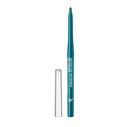 Manhattan Endless Stay Waterproof Gel Eyeliner Green Gel Eyeliner with Glitter and Retractable Tip - Color Emerald Sparkle 005 - Maison des fragrances
