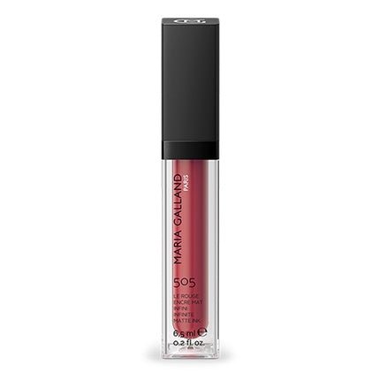 Maria Galland 505 Matte Ink Red Infinity No. 30 (Coral Velours) 6.5ml Lip Gloss Anti - Aging Moisturizer with Matte Effect - Maison des fragrances