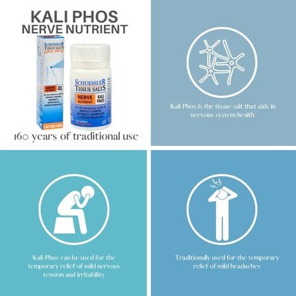 Martin & Pleasance Kali Phos 6X 125 Tablets - Maison des fragrances