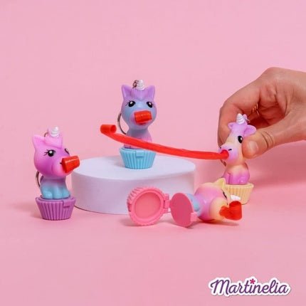 Martinelia Lip Balm Unicorn Keychain Lip Care and Moisturization 2.5g - Maison des fragrances