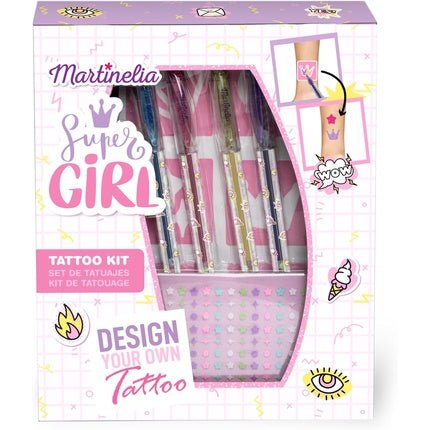 MARTINELIA Super Girl Tattoo Kit for Kids - Maison des fragrances