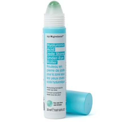 Masque Bar My Ingredients Hydrating Under Eye Serum with 360° Jade Stone Roller Niacinamide & Hyaluronic Acid 20ml - Maison des fragrances