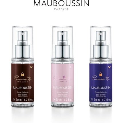 Mauboussin Promise Me Body Mist Set: Promise Me Mist, Promise Me Flower Mist, Promise Me Intense Mist - Maison des fragrances