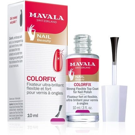 Mavala Colorfix Strong Flexible Top Coat 10ml - Maison des fragrances