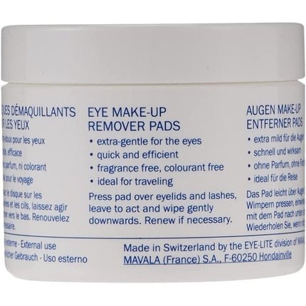 Mavala Eye Make - up Remover Pads 75 Pads - Maison des fragrances