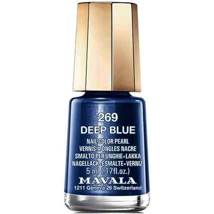 Mavala Nail Polish 269 Deep Blue 5ml - Maison des fragrances