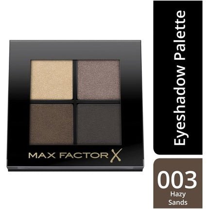 Max Factor Colour X - Pert Palette Eyeshadow Palette 003 Hazy Sands 7g - Maison des fragrances