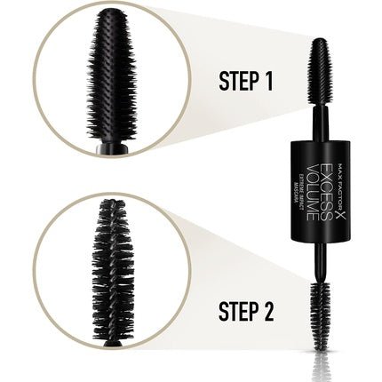 Max Factor Excess Volume Extreme Impact Mascara 2ml Black - Maison des fragrances