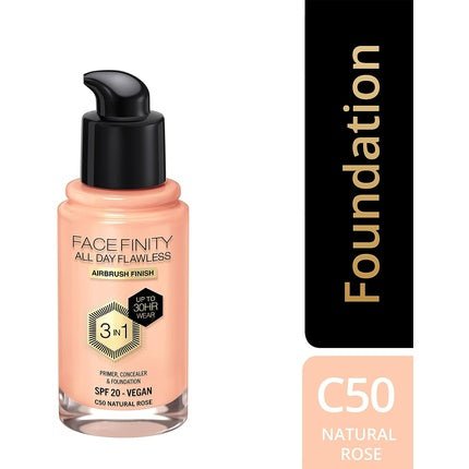 Max Factor Facefinity All Day Flawless Foundation 3 - in - 1 Concealer Liquid - Maison des fragrances