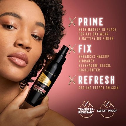 Max Factor Facefinity Finity - Fix Setting Spray - Prime, Fix & Refresh, Mattifying - Maison des fragrances