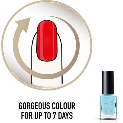 Max Factor Glossfinity Nail Polish 27 Celestial Blue 11ml - Maison des fragrances