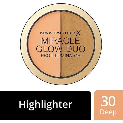 Max Factor Miracle Glow Duo Creamy Highlighter 30 Deep 11g - Maison des fragrances