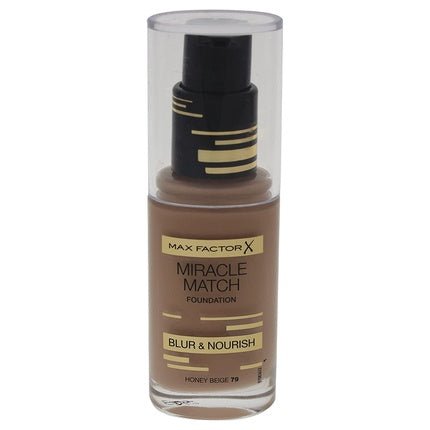 Max Factor Miracle Match Foundation 30ml 79 Honey Beige - Maison des fragrances