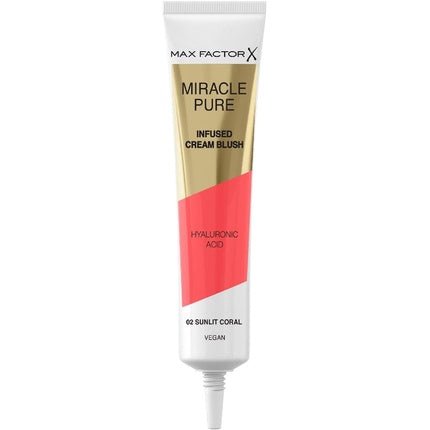Max Factor Miracle Pure Blush Tom 02 Sunlit Coral 15ml - Maison des fragrances