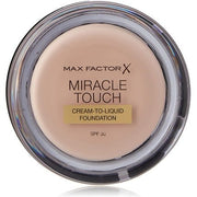 Max Factor Miracle Touch Base Cremosa Hidratante SPF30 Tom Rose Ivory 11.5g - Maison des fragrances