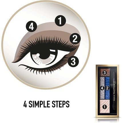 Max Factor Smokey Eye Drama Kit 06 Azure Allure - Maison des fragrances