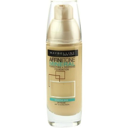Maybelline Affinitone Mineral Makeup 21 Nude 30ml - Maison des fragrances