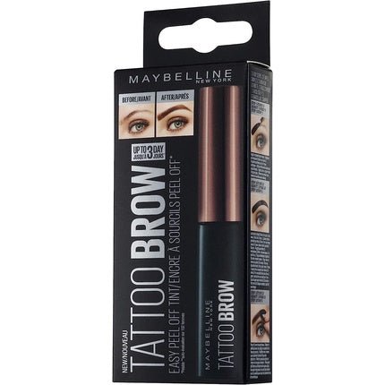 Maybelline Brow Tint Gel Tattoo Brow Peel Off Eyebrow Makeup Semi - Maison des fragrances