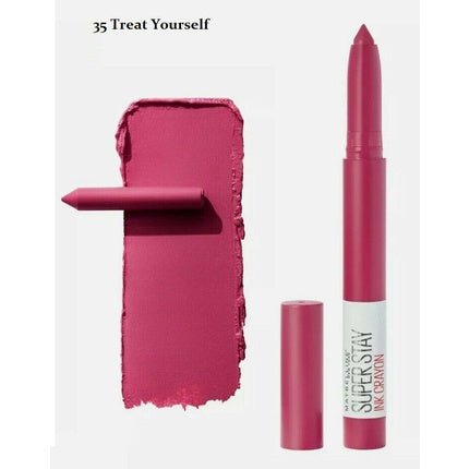 Maybelline Color Sensational Vivid Matte Liquid 30 Fuchsia Ecstacy Lipstick Pink Matte 8ml - Maison des fragrances