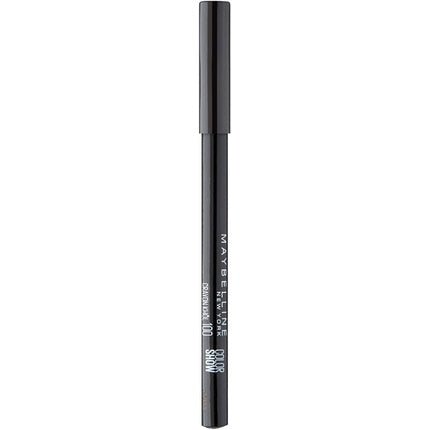Maybelline Color Show Crayon Khol Eyeliner Pencil Number 100 Ultra Black - Maison des fragrances