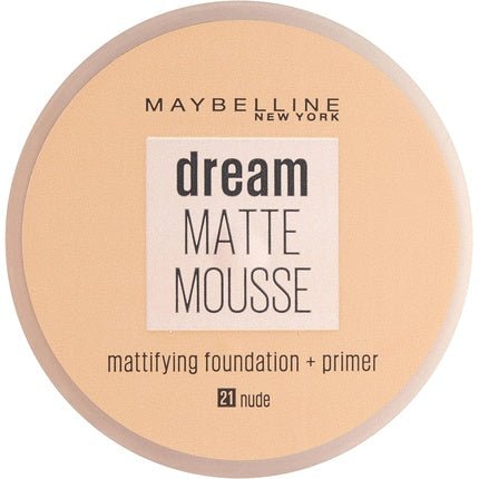 Maybelline Dream Matte Mousse 021 Nude 18ml - Maison des fragrances