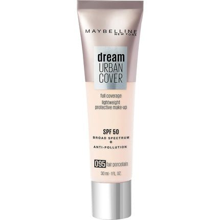Maybelline Dream Urban Cover All - In - One Protective Makeup SPF 50 095 Fair Porcelain 30ml - Maison des fragrances