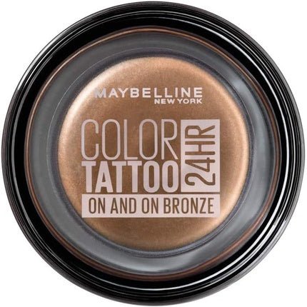 Maybelline Eye Studio Color Tattoo 24 Hr Cream Eyeshadow 35 On And On Bronze - 4ml - Maison des fragrances