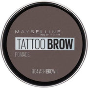 Maybelline Eyebrow Tattoo Brow Longlasting Eyebrow Pomade Pot Ash Brown 1 Count - Maison des fragrances
