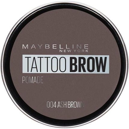 Maybelline Eyebrow Tattoo Brow Longlasting Eyebrow Pomade Pot Ash Brown 1 Count - Maison des fragrances