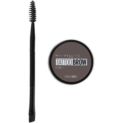 Maybelline Eyebrow Tattoo Brow Longlasting Eyebrow Pomade Pot Ash Brown 1 Count - Maison des fragrances