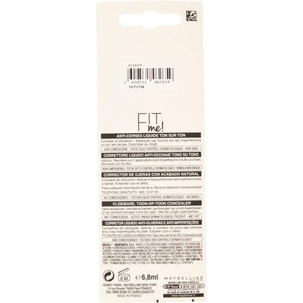 Maybelline Fit Me concealer makeup 35 Deep 6.8ml - Maison des fragrances