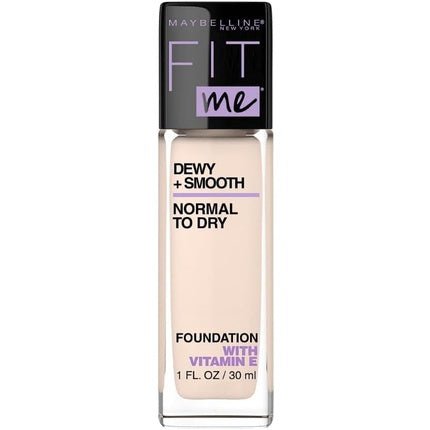 Maybelline Fit Me Dewy + Smooth Foundation 30ml 102 Fair Porcelain - Maison des fragrances