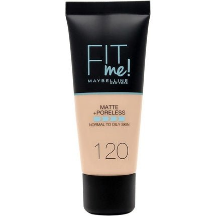 Maybelline Fit Me Matte And Refine Tone 120 Classic Ivory Makeup Base 30ml - Maison des fragrances