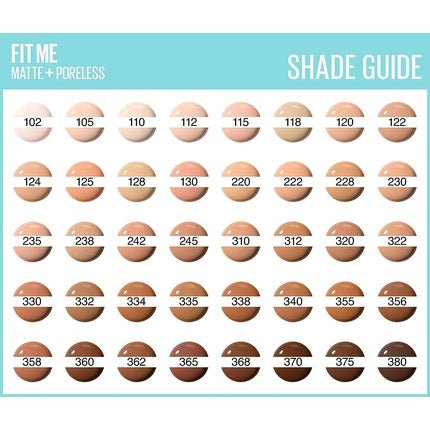 Maybelline Fit Me Matte & Poreless Foundation 100 Warm Ivory 30ml - Maison des fragrances